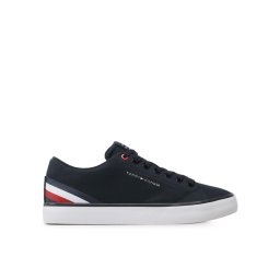 Tommy Hilfiger Teniszcipő Hi Vulc Core Low Stripes FM0FM04735 Sötétkék