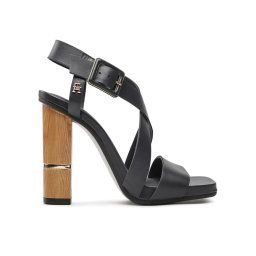 Tommy Hilfiger Szandál Hardware Block High Heel FW0FW07016 Sötétkék