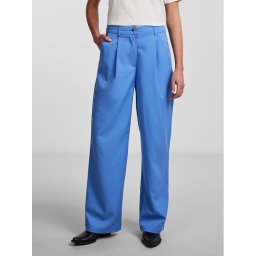 Pieces Szövet nadrág Thelma 17137934 Kék Relaxed Fit