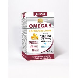 JutaVit Omega 3 Cardiovascular 1500 mg 60db