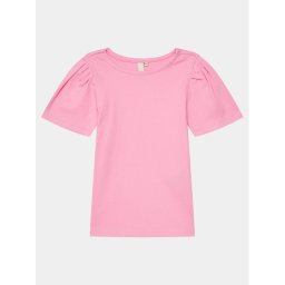 Pieces KIDS Póló Tania 17136158 Rózsaszín Slim Fit