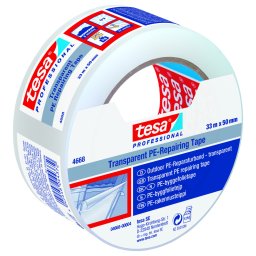 Ragasztószalag TESA 4668 50mm/33m áttetsző PE/AC/140my fóliaragasztó