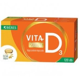 Béres Vita-D3 2000NE olíva olajban lágyzselatin kapszula - 120db