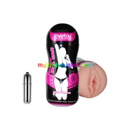 Sex In A Can -Vibrating Vagina Tunnel 1 - Lovetoy