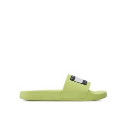 Tommy Jeans Papucs Flag Pool Sld Ess EN0EN02115 Zöld
