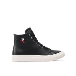 Tommy Hilfiger Sportcipő Th Hi Vulc Street Leather FM0FM04739 Fekete