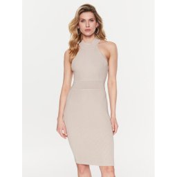 Guess Kötött ruha Janice W3RK28 Z2YJ2 Szürke Slim Fit