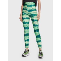 Fila Leggings Charmes FAW0220 Zöld Slim Fit