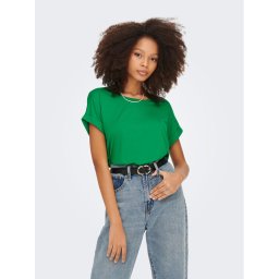ONLY Póló 15106662 Zöld Regular Fit