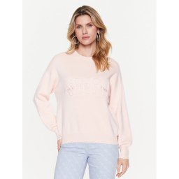 Guess Pulóver Odette W3RR50 Z26I0 Rózsaszín Regular Fit