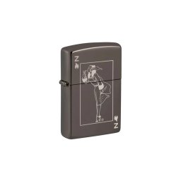 49797 Zippo öngyújtó Öngyújtó, Black Ice színben Windy Design