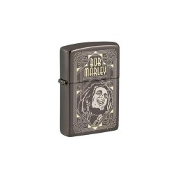 49825 Zippo öngyújtó Black Ice színben, Bob Marley