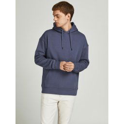 Jack&Jones Pulóver Star 12208157 Kék Relaxed Fit