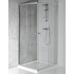 Aqualine AGGA szĂśgletes zuhanykabin 90x90x185 cm (HLF909)