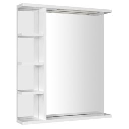 AQUALINE KORIN LED tĂźkĂśr vilĂĄgĂ­tĂĄssal ĂŠs polcokkal, 60x70x12cm (KO370S)