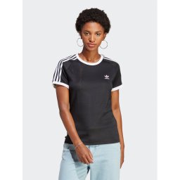 adidas Póló adicolor Classics 3-Stripes IB7438 Fekete Slim Fit