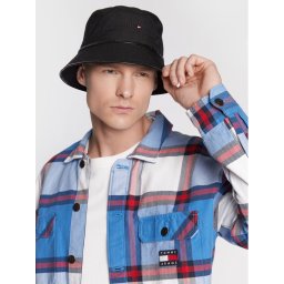 Tommy Hilfiger Bucket kalap AM0AM11369 Fekete