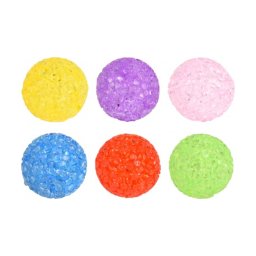 Flamingo macskajáték - glitteres labda 4 cm