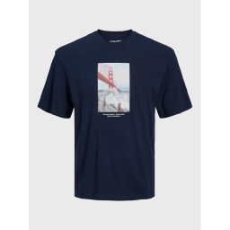 Jack&Jones Junior Póló 12230626 Sötétkék Regular Fit