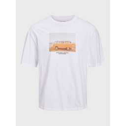 Jack&Jones Junior Póló 12230626 Fehér Regular Fit