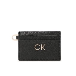 Calvin Klein Bankkártya tartó Re-Lock Cardholder K60K610671 Fekete