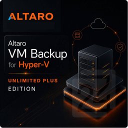 Altaro VM Backup for Hyper-V - Unlimited Plus Edition Új beszerzés 1 Év Karbantartás