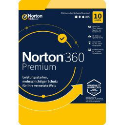 Norton 360 Premium 75 GB Felhőalapú Biztonsági Mentés 10 Eszköz 1 Év NINCS ELŐFIZETÉS