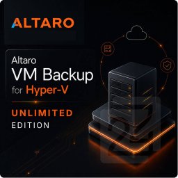 Altaro VM Backup for Hyper-V Unlimited Edition 3. bővítmény Év Karbantartás