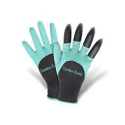 Kesztyű kertészkedéshez ásókarmokkal