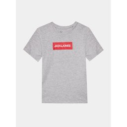 Jack&Jones Junior Póló 12230890 Szürke Standard Fit