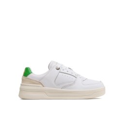 Tommy Hilfiger Sportcipő Leather Basket Sneaker FW0FW06951 Fehér