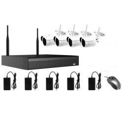 4 kamerás 4Mp wifi kamera szett