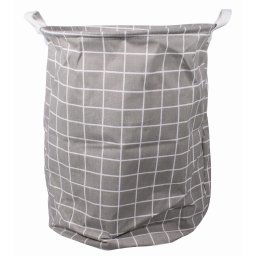 CUBE szürke kosár játékokhoz és ruhákhoz
