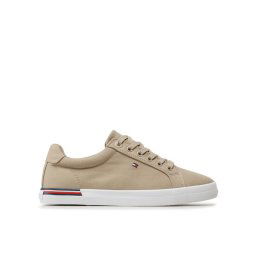 Tommy Hilfiger Teniszcipő Essential Stripes FW0FW06954 Bézs