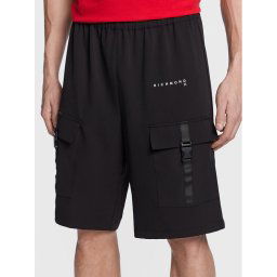 John Richmond Sport rövidnadrág UMP23100BE Fekete Regular Fit