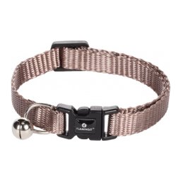 Flamingo Ziggi nyakörv macskáknak - taupe 1 db
