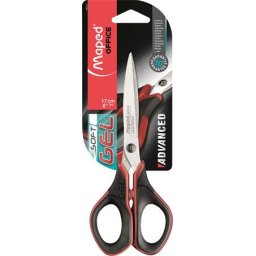 MAPED Olló, általános, 17 cm, MAPED "Advanced Gel"