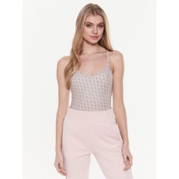 Guess Felső V3GP01 MC03W Bézs Slim Fit