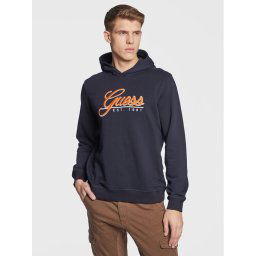 Guess Pulóver Beau M3GQ36 KBK32 Sötétkék Slim Fit