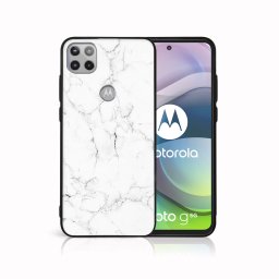 PROTEMIO MY ART Védőburkolat Motorola Moto G 5G WHITE MARBLE (144)