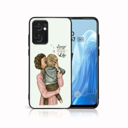PROTEMIO MY ART Védőburkolat Oppo Reno7 5G MOM LIFE (118)