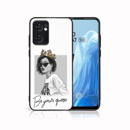 PROTEMIO MY ART Védőtok Oppo Reno7 5G QUEEN (139)