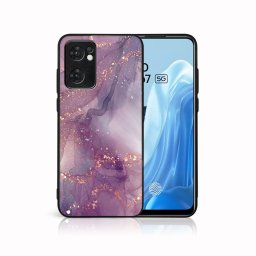 PROTEMIO MY ART Védőtok Oppo Reno7 5G PURPLE (148)