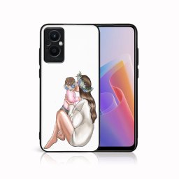 PROTEMIO MY ART Védőtok Oppo Reno7 Lite 5G BABY GIRL (111)