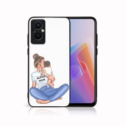 PROTEMIO MY ART Védőtok Oppo Reno7 Lite 5G SUPERMOM (112)