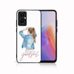 PROTEMIO MY ART Védőtok Oppo Reno7 Lite 5G GOOD GIRL (130)