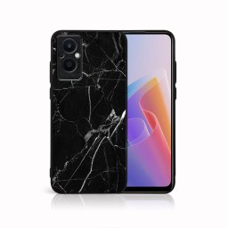 PROTEMIO MY ART Védőtok Oppo Reno7 Lite 5G BLACK MARBLE (142)
