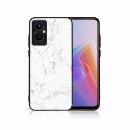 PROTEMIO MY ART Védőburkolat Oppo Reno7 Lite 5G WHITE MARBLE (144)