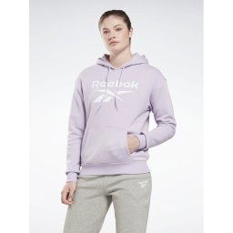 Reebok Pulóver Identity Big Logo H54746 Lila Loose Fit