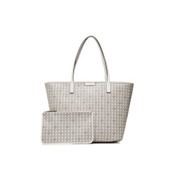 Tory Burch Táska Basketweave Tote 145634 Bézs